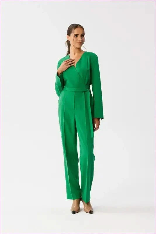Unique Envelope Neck Jumpsuit Fashion Style