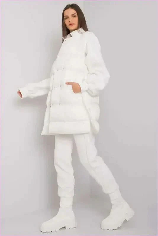 Unique Fashion Vest Sweatshirt and Pants Set