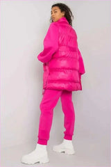 Unique Fashion Vest Sweatshirt and Pants Set