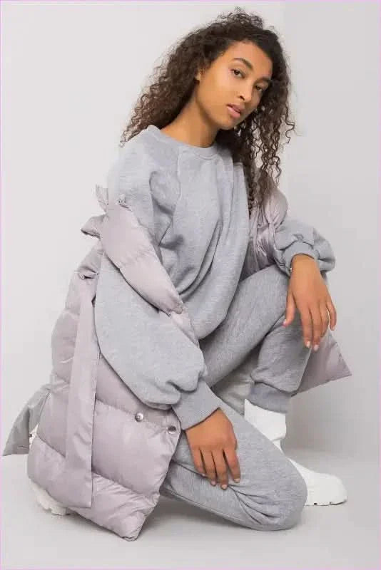 Unique Fashion Vest Sweatshirt and Pants Set