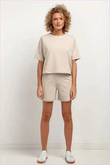 Unique High Waisted Fashion Shorts