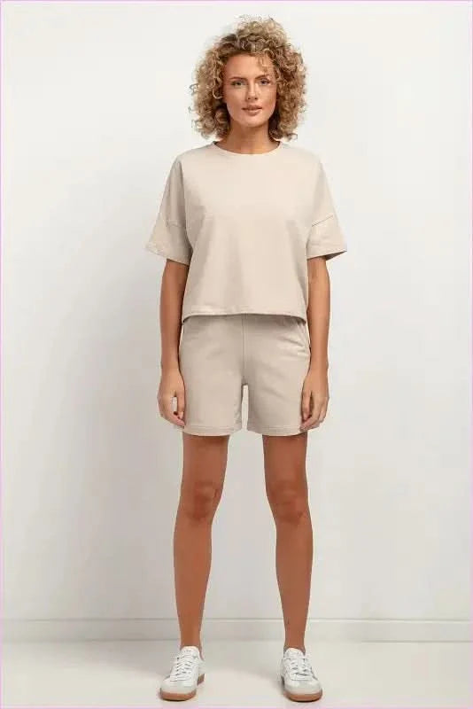 Unique High Waisted Fashion Shorts