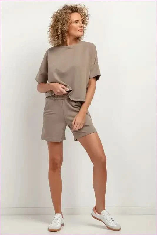 Unique High Waisted Fashion Shorts