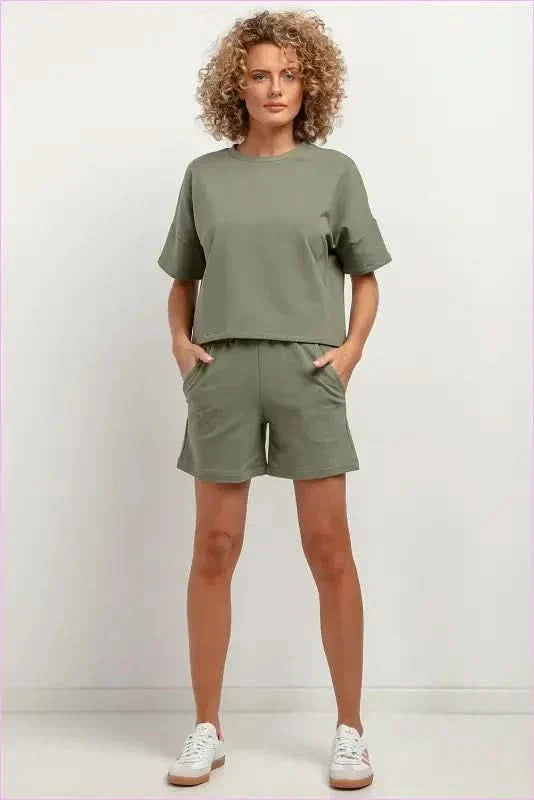 Unique High Waisted Fashion Shorts
