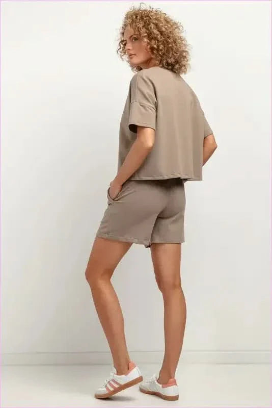 Unique High Waisted Fashion Shorts
