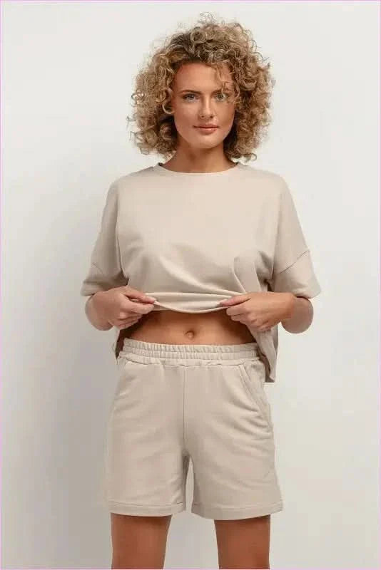 Unique High Waisted Fashion Shorts