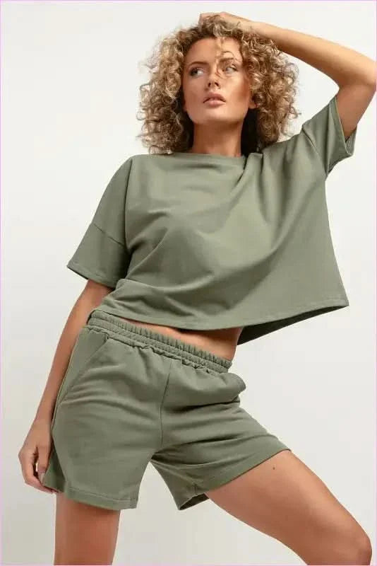 Unique High Waisted Fashion Shorts