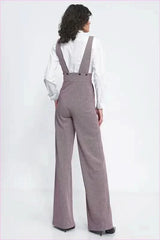Unique High Waisted Jumpsuit Fashion Style
