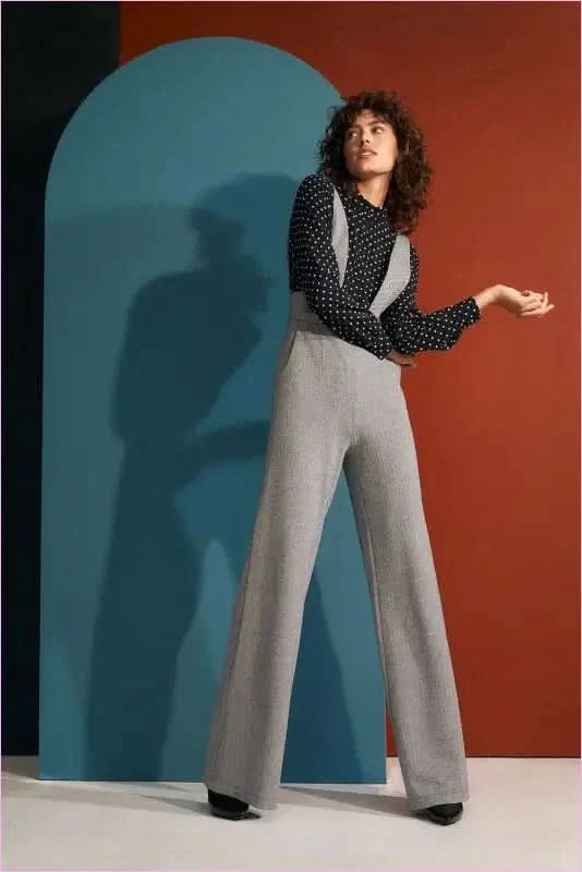 Unique High Waisted Jumpsuit Fashion Style