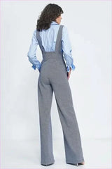 Unique High Waisted Jumpsuit Fashion Style
