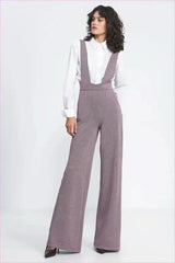 Unique High Waisted Jumpsuit Fashion Style