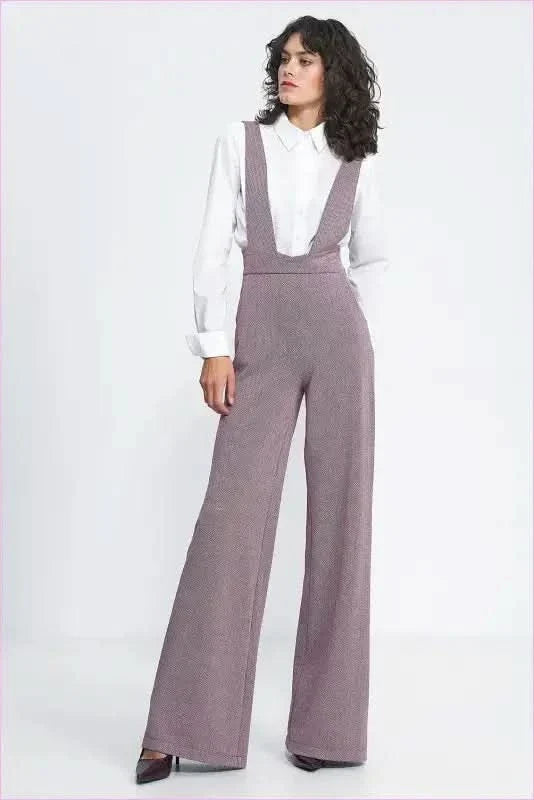 Unique High Waisted Jumpsuit Fashion Style