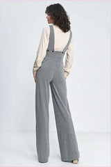 Unique High Waisted Jumpsuit Fashion Style