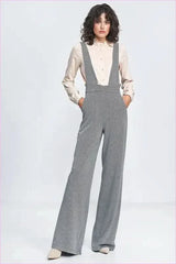 Unique High Waisted Jumpsuit Fashion Style