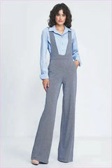 Unique High Waisted Jumpsuit Fashion Style