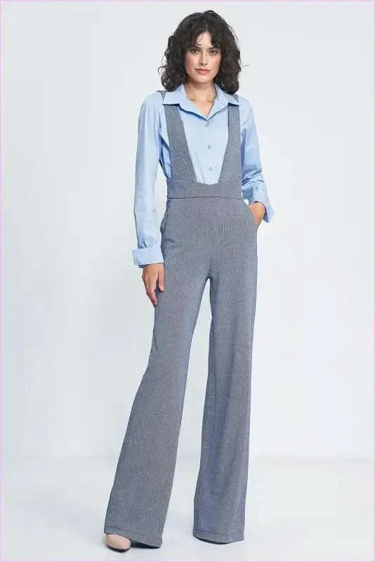 Unique High Waisted Jumpsuit Fashion Style