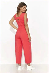Unique Knit Jumpsuit for Women's Fashion Style