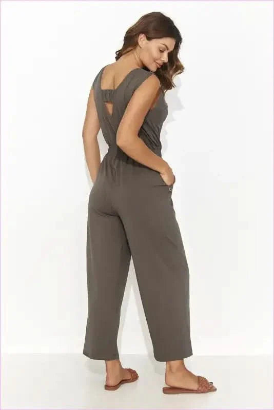 Unique Knit Jumpsuit for Women's Fashion Style