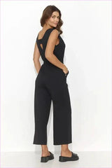 Unique Knit Jumpsuit for Women's Fashion Style