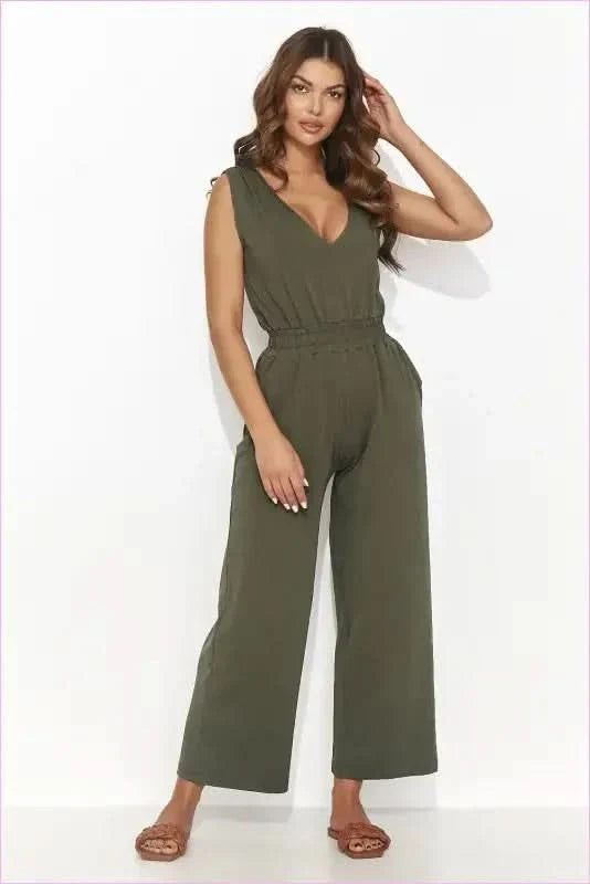 Unique Knit Jumpsuit for Women's Fashion Style