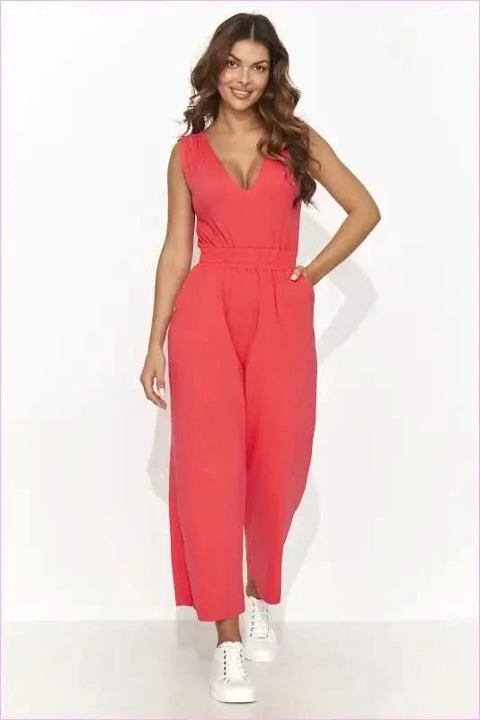 Unique Knit Jumpsuit for Women's Fashion Style
