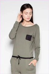 Unique Long Sleeve Overalls for Fashion Style