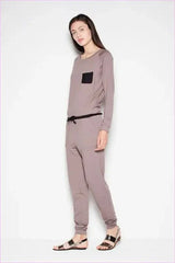 Unique Long Sleeve Overalls for Fashion Style