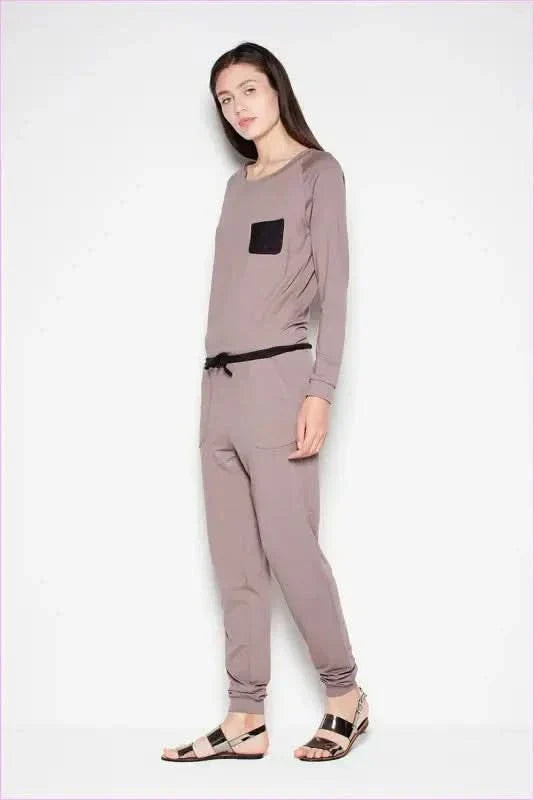 Unique Long Sleeve Overalls for Fashion Style