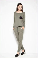 Unique Long Sleeve Overalls for Fashion Style