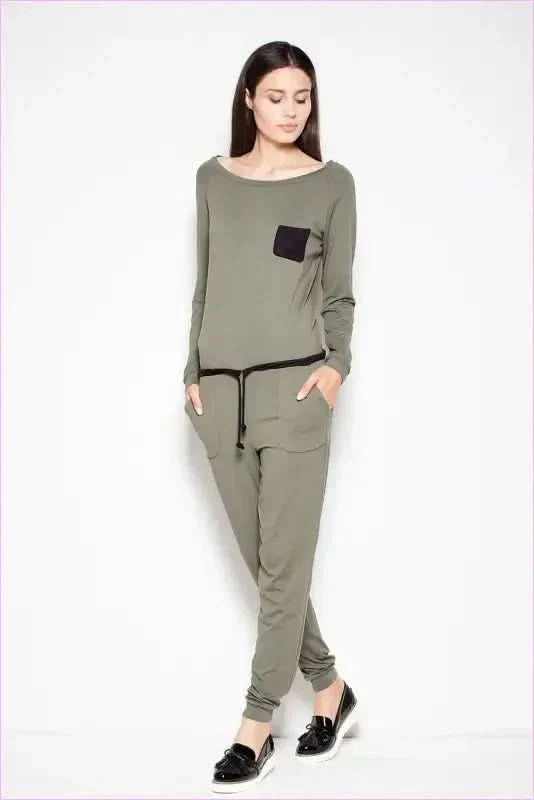 Unique Long Sleeve Overalls for Fashion Style
