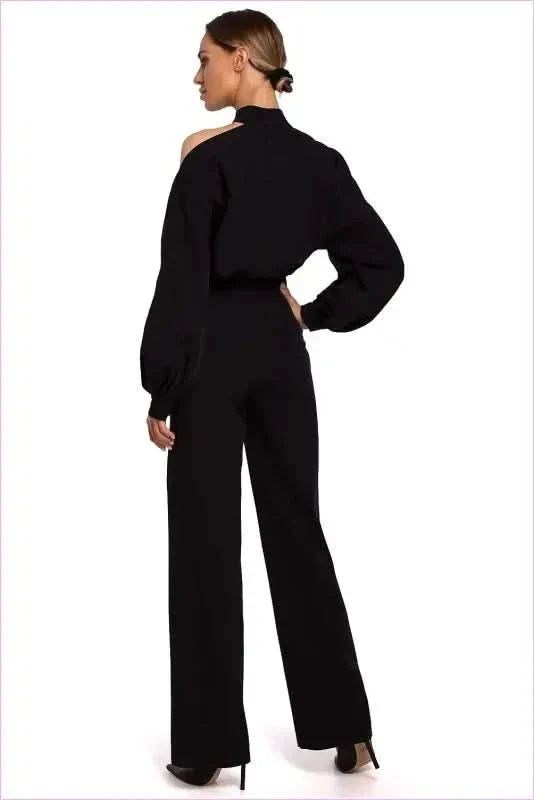 Unique one Shoulder Jumpsuit Fashion Style