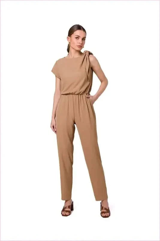 Unique one Shoulder Jumpsuit Fashion Style