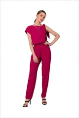 Unique one Shoulder Jumpsuit Fashion Style