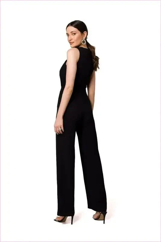 Unique Open Shoulder Jumpsuit Fashion Style