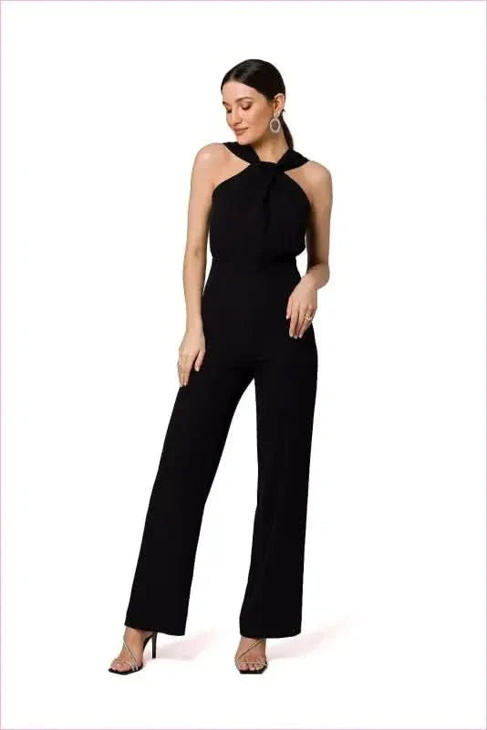 Unique Open Shoulder Jumpsuit Fashion Style