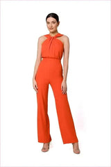 Unique Open Shoulder Jumpsuit Fashion Style