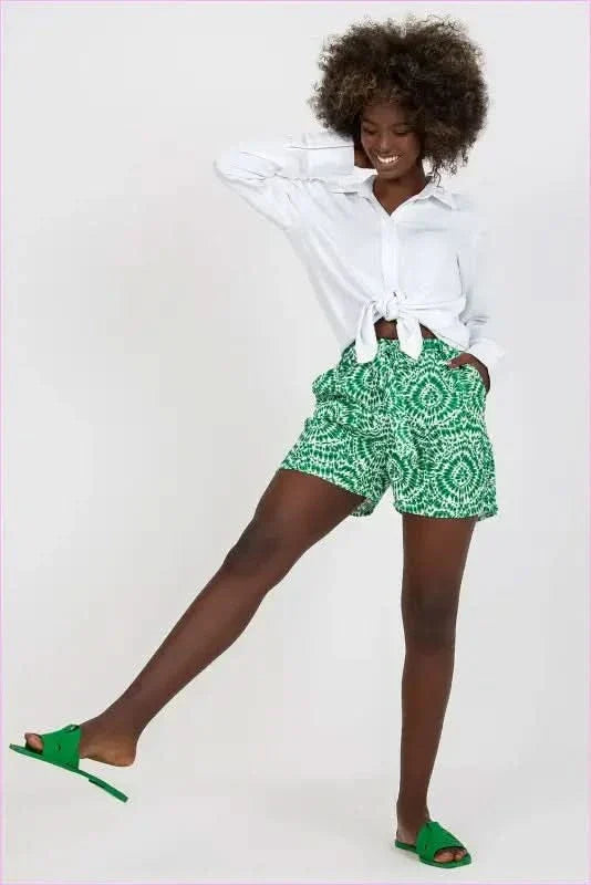 Unique Pattern Fashion Shorts for Women
