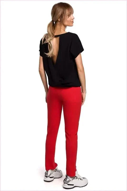 Unique Style Straight Leg Trousers