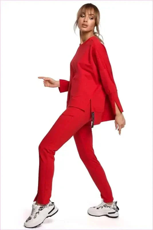 Unique Style Straight Leg Trousers