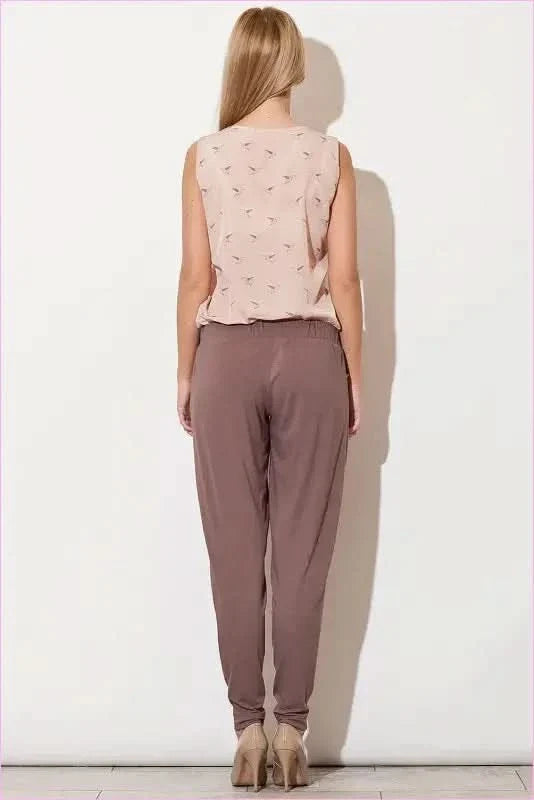 Unique Style Tapered Leg Trousers