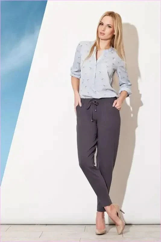 Unique Style Tapered Leg Trousers