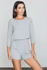 Unique Two Piece Fashion Set