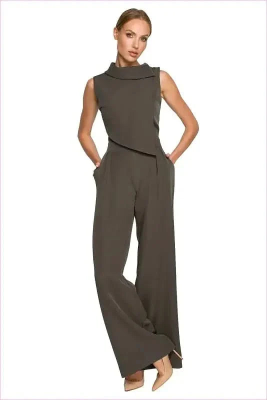 Unique Wide Leg Jumpsuit Special Occasion Fashion Style