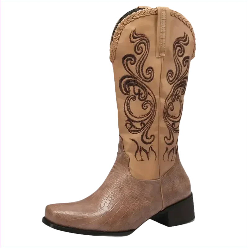 Unisex Western Cowboy Boots for Style and Comfort