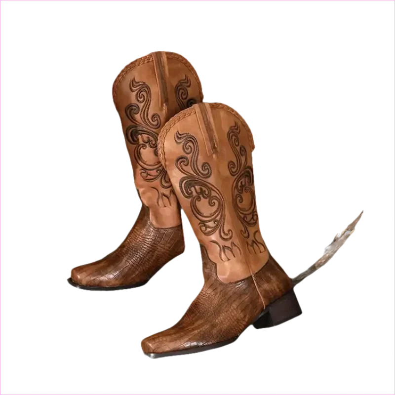 Unisex Western Cowboy Boots for Style and Comfort