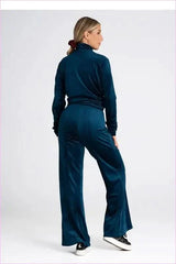 Velour Bell Bottoms Women's Fashion Style