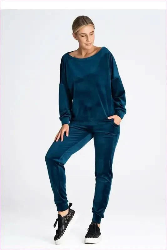 Velour Pants Unique Style Fashion