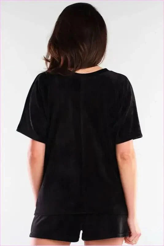 Velour Shorts Comfortable Style Polish Fashion