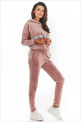 Velour Trousers Comfortable Style
