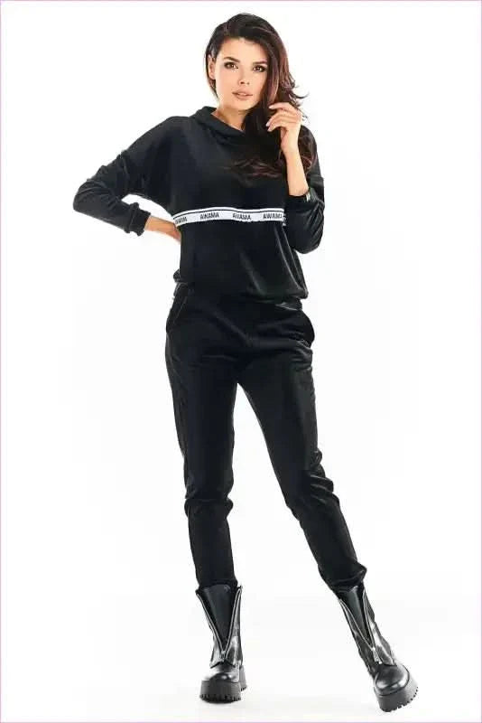 Velour Trousers Comfortable Style
